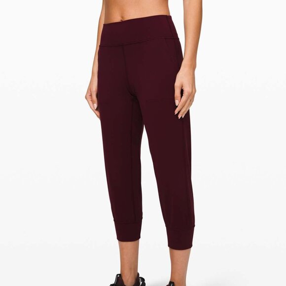 Lululemon Align Jogger Crop *23" Garnet size 12 - Picture 1 of 7